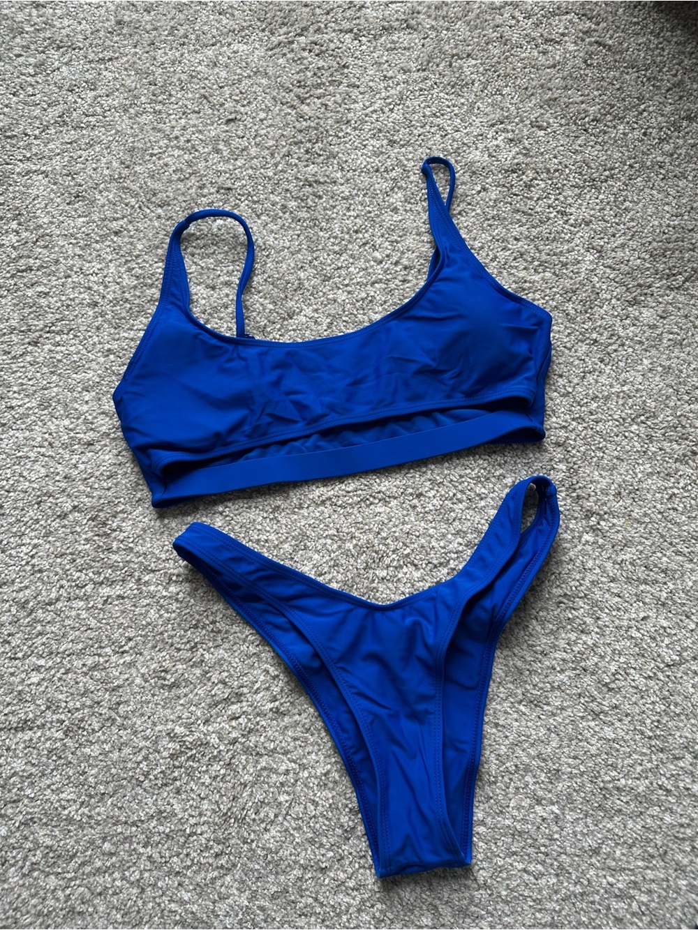 Women’s Byoauo Electric Blue Bikini Set